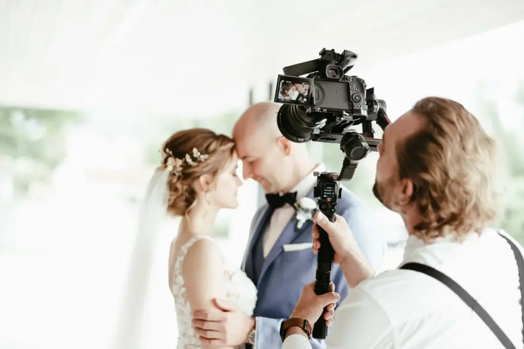 Hochzeitsfotograf bei der Arbeit in Penzberg