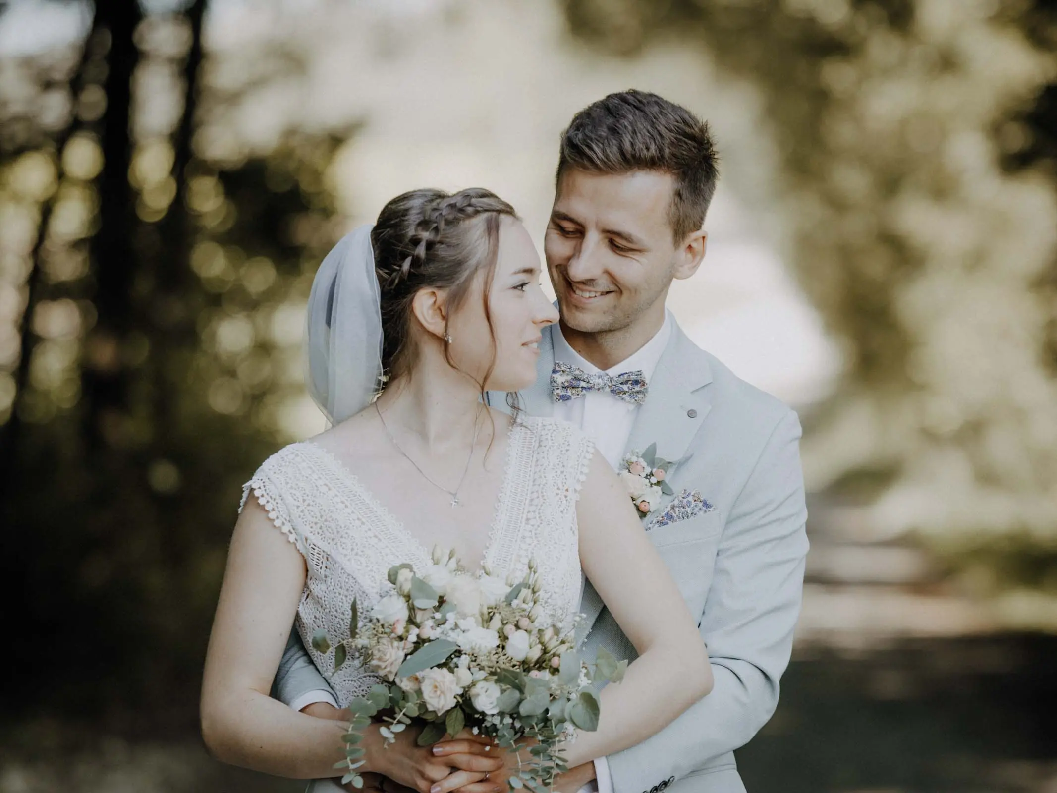 Hochzeitsfotograf Braut Shooting am Chiemsee